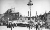 Großbrand Hotel Deutsches Haus und Nachbargebäude (&copy; Fam.Kunzelmann)